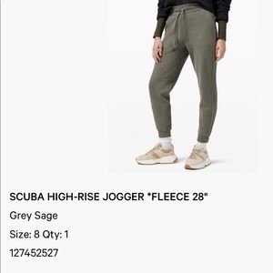 Lululemon Still Chill Jogger Top 